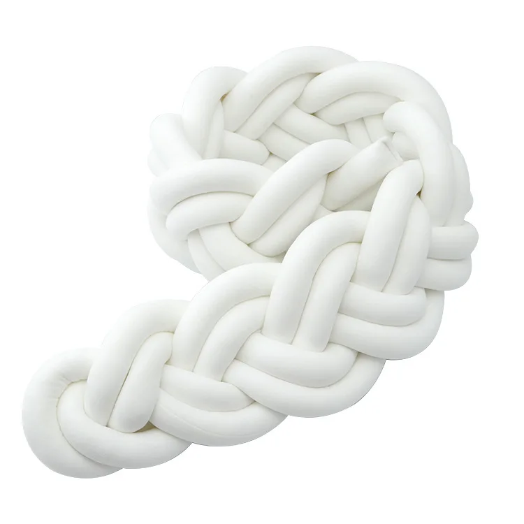 

3M 6 Knot cot bumper baby bed braid bumpers in the crib baby bed protector room decoration