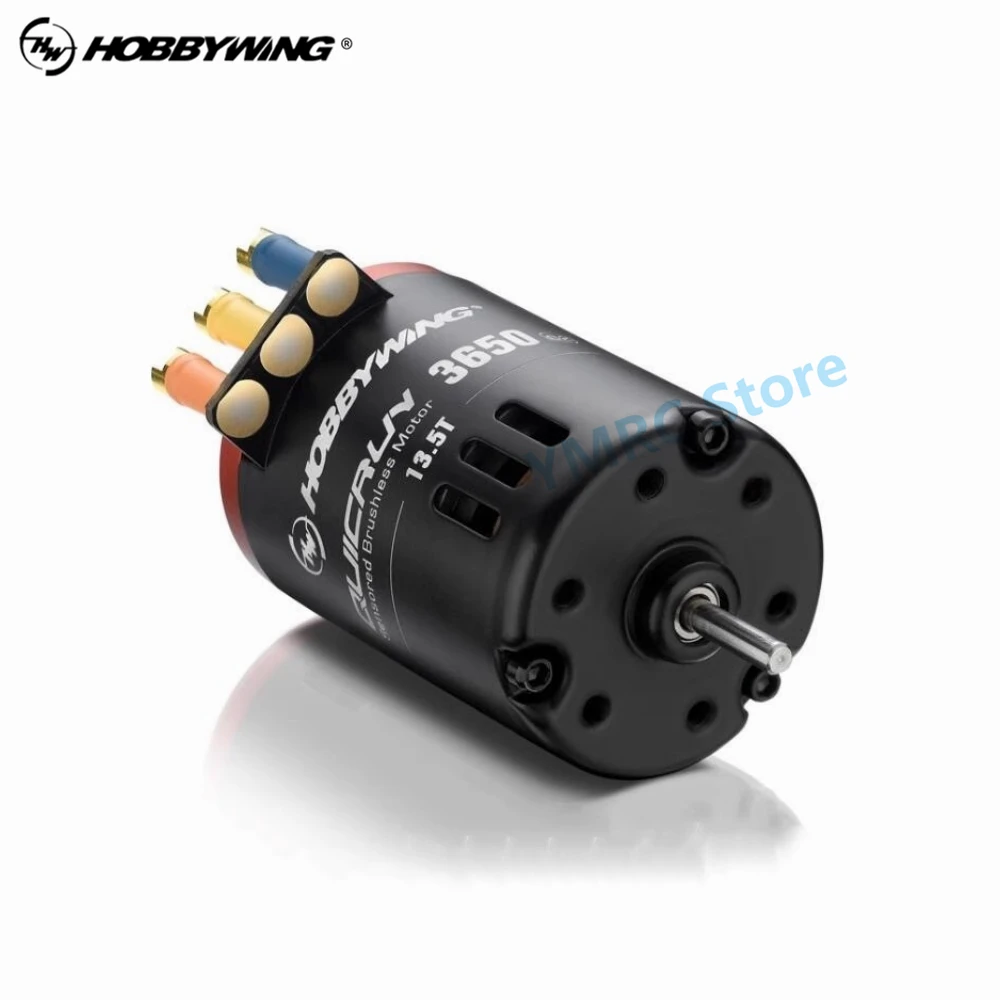 HobbyWing QuicRun 3650 SD G2 Sensored Brushless Motor with QuicRun 10BL120/10BL60 ESC Combo for 1/10th Touring Cars/Buggies