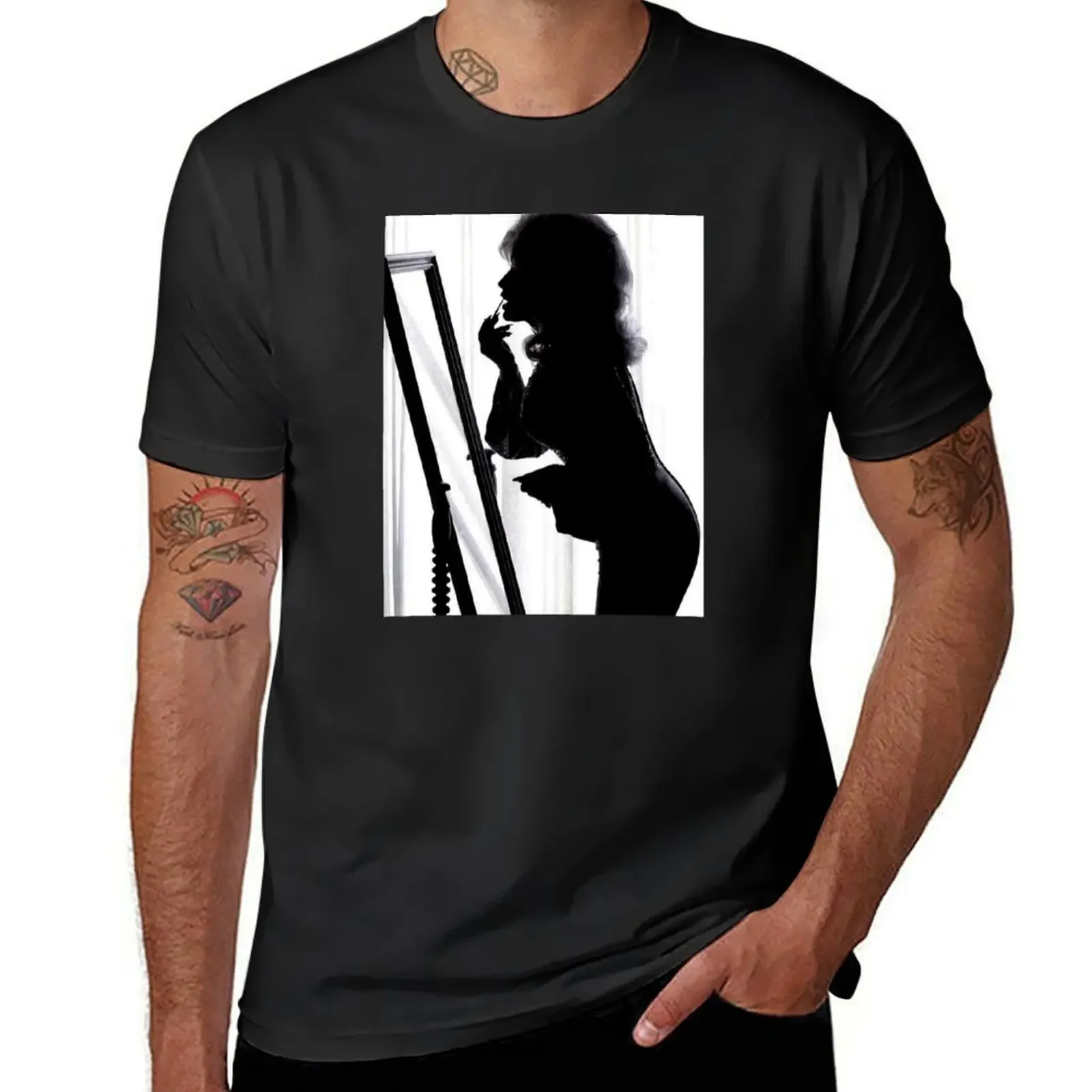 

Dolly Parton Silhouette T-Shirt custom t shirt for a boy summer shirt anime stuff mens clothes