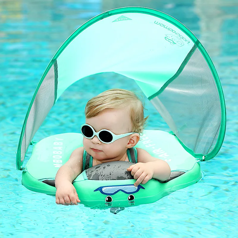 2024 New Non-Inflatable Baby Swimming Float Seat Float Baby Swimming Ring Pool Toys Fun Accessories Boys Girls General