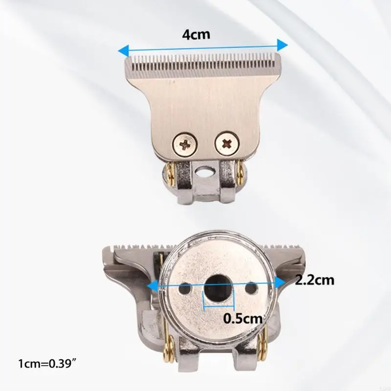 T9トリマーシルバー/G N58D用ヘッドヘアクリッパーブレード用の交換T字型クリッパー