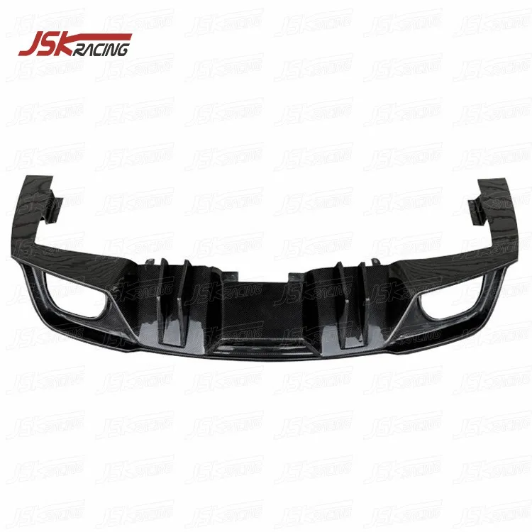 AC STYLE CARBON FIBER  REAR DIFFUSER for 2018-2019 FORD MUSTANG