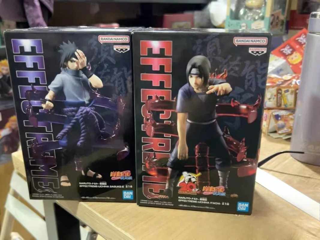 متوفر في المخزون الأصلي بانداي ناروتو بانبريستو Effectreme سلسلة أوتشيها كاكاشي إيتاشي أنيمي عمل أرقام نموذج اللعب حلية الهدايا #1