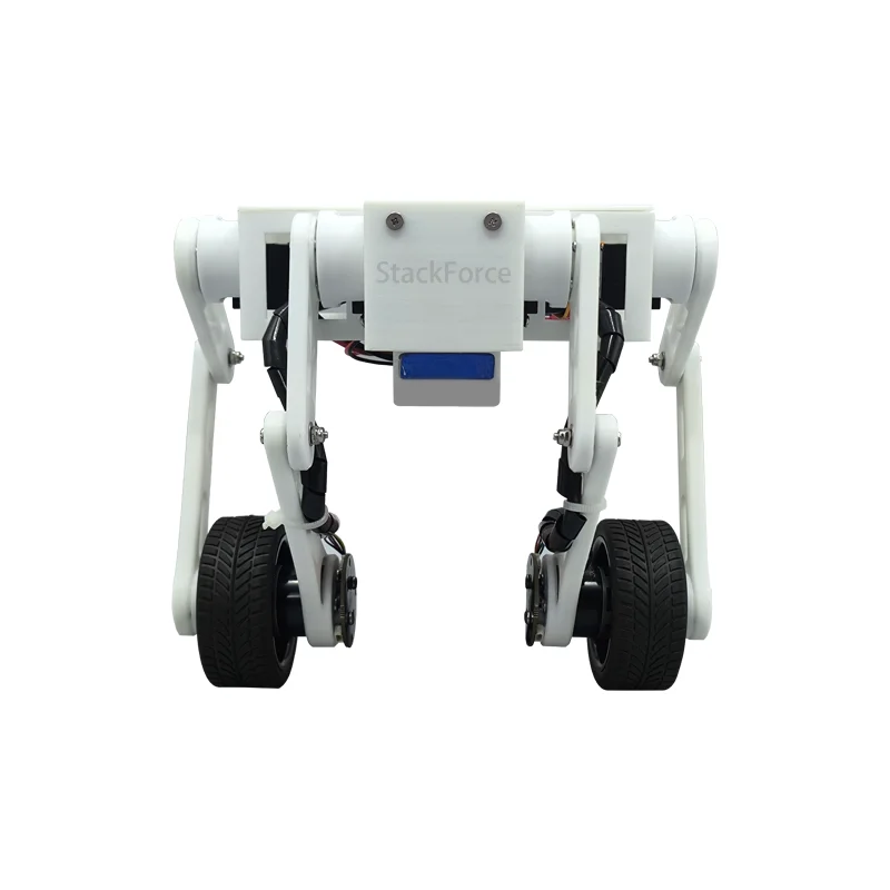 Mini Wheeled Biped Robot Kit StackForce, Programmable Wheel-Leg Robot with Brushless Motor,Self-Balancing Robot Support IsaacGym
