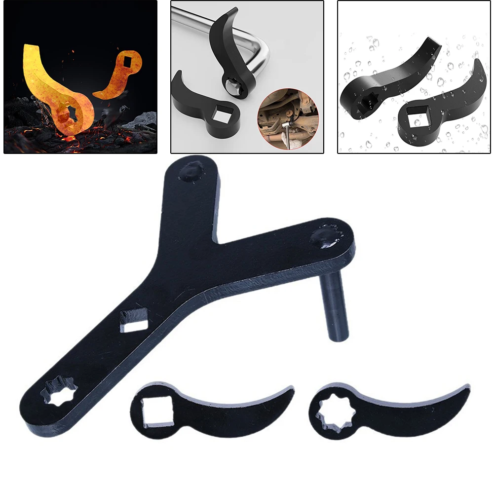 

3 шт. автомобильный нижний рычаг управления и инструмент для снятия шара, сепаратор шарнира, ремонт, разборка, подъемный инструмент, совместимый с 12-дюймовыми приводными ключами