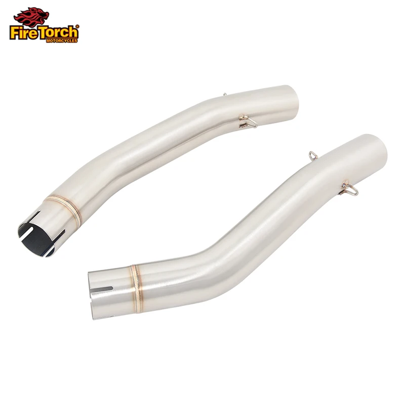 Slip For KAWASAKI Z1000 Z1000SX Ninja 1000 2003 2004 2005 2006 Motorcycle Exhaust Muffler Mid Pipe 50.8mm Escape Moto Modified