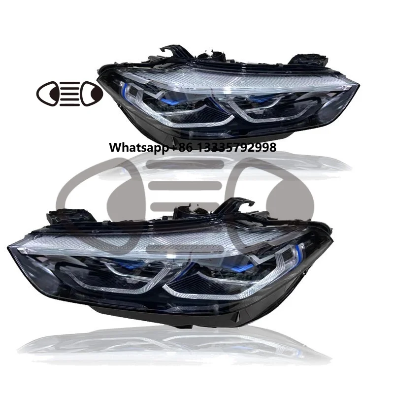 

TUZHIHAO High Sales and High-Quality Diode High-end Smoked Black Laser840i 850i M8 G15 G16 Headlights Suitable for'BMW 8 Series
