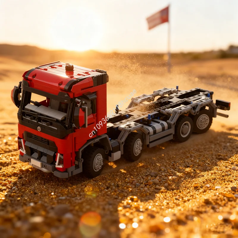 

1516 шт. MOC Volvoeed FMX шасси техническая модель строительные блоки сборка DIY игрушки творческая идея кирпич рождественские подарки дети