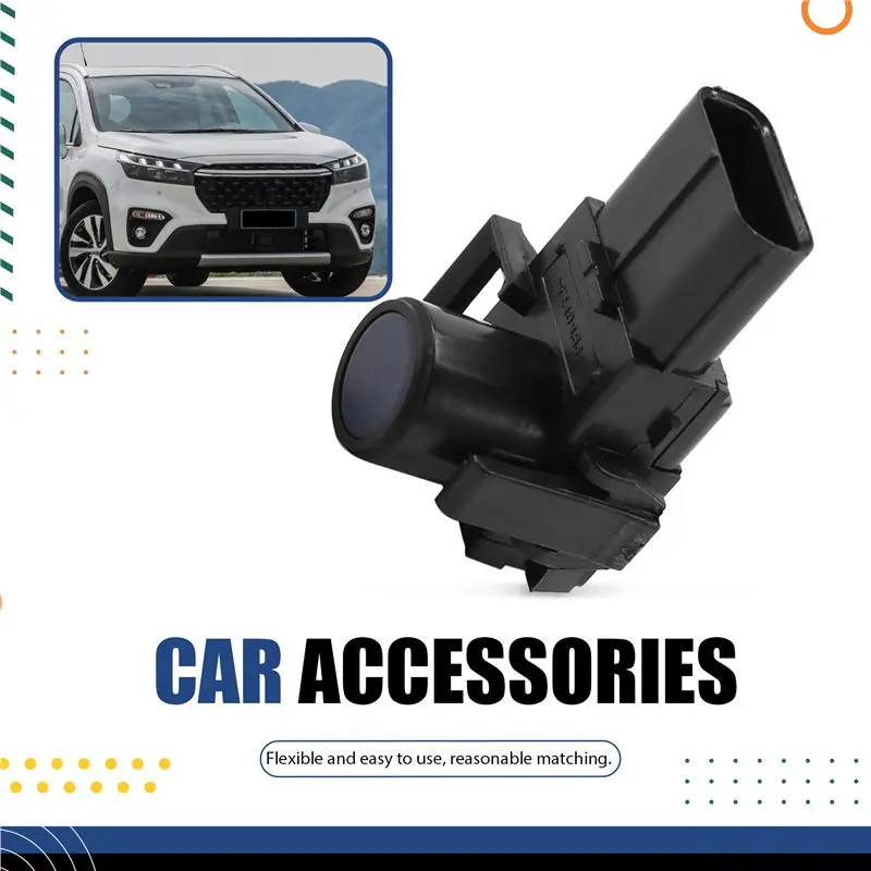 Parking Distance Control Sensor 4Pcs PDC For 37735-57L10 3773557L10 37735-57L10-ZMZ