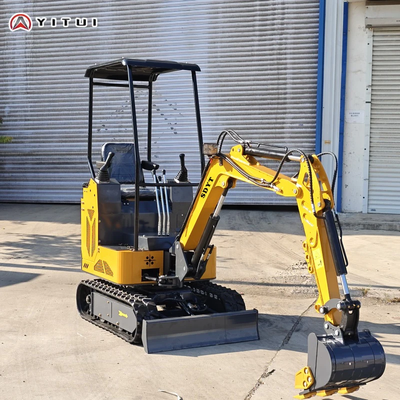 Miniescavatore Ce Epa Euro 5 flessibile e adattabile multifunzionale con corpo personalizzato da 1,2 tonnellate