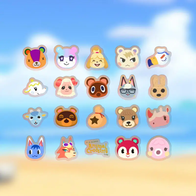 Q Version Self-Made Anime Character Shoe Buckle Detachable Cartoon for Animal Crossin Villager Shoe Decorations Shoe Accessories - view 4