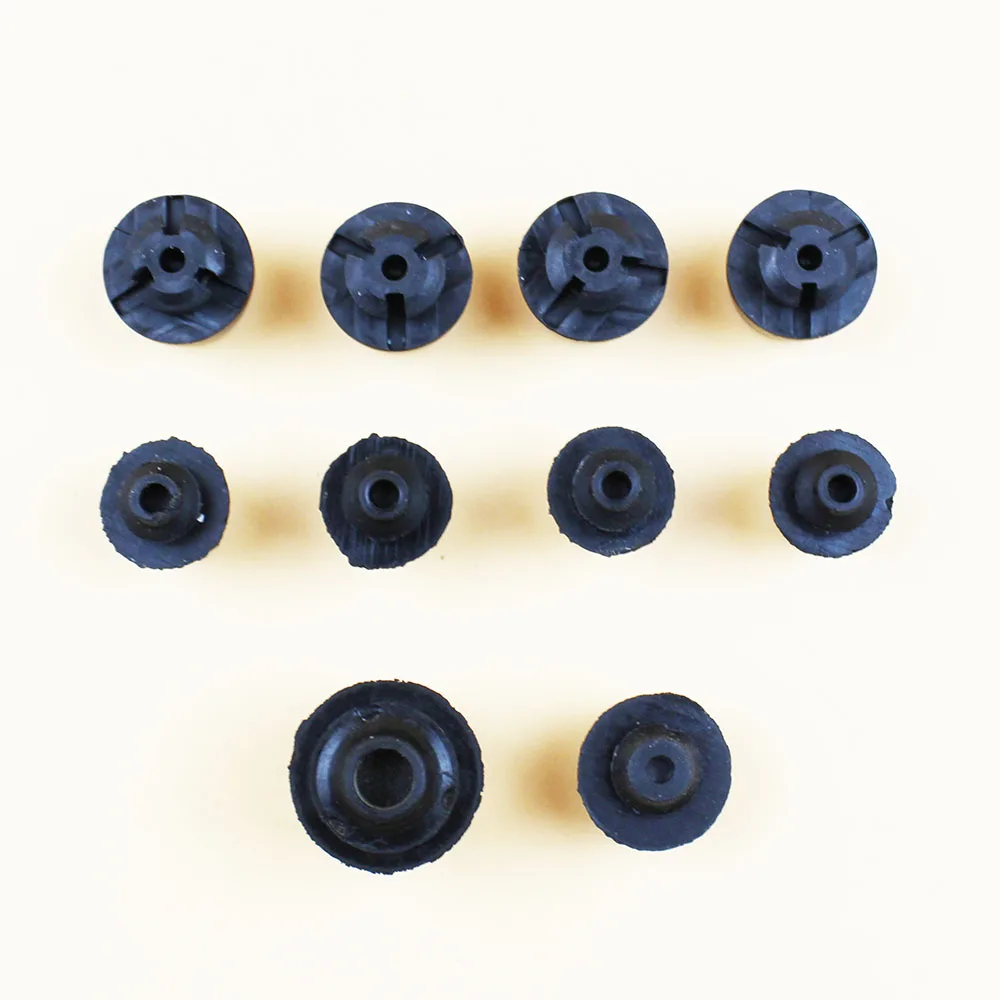 11Pcs Car Styling Door dampers buffer pad bump stop Shock rubber for Mitsubishi Pajero Montero V31 V32 V33 V43 V45 V73 V77