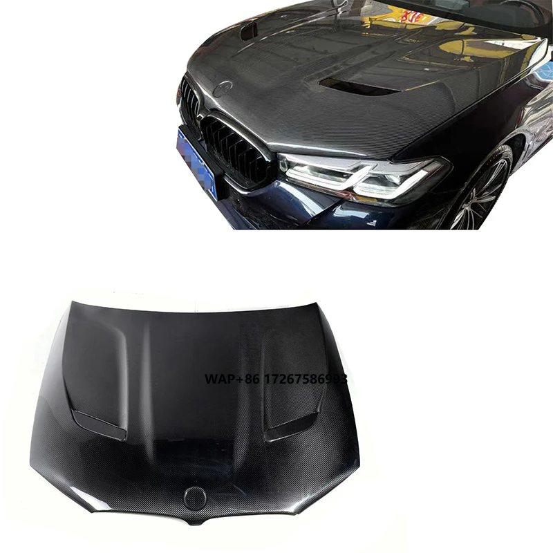 

Factory Price CS Style Dry Carbon Fiber Hood for F90 M5 Perfect Fitment