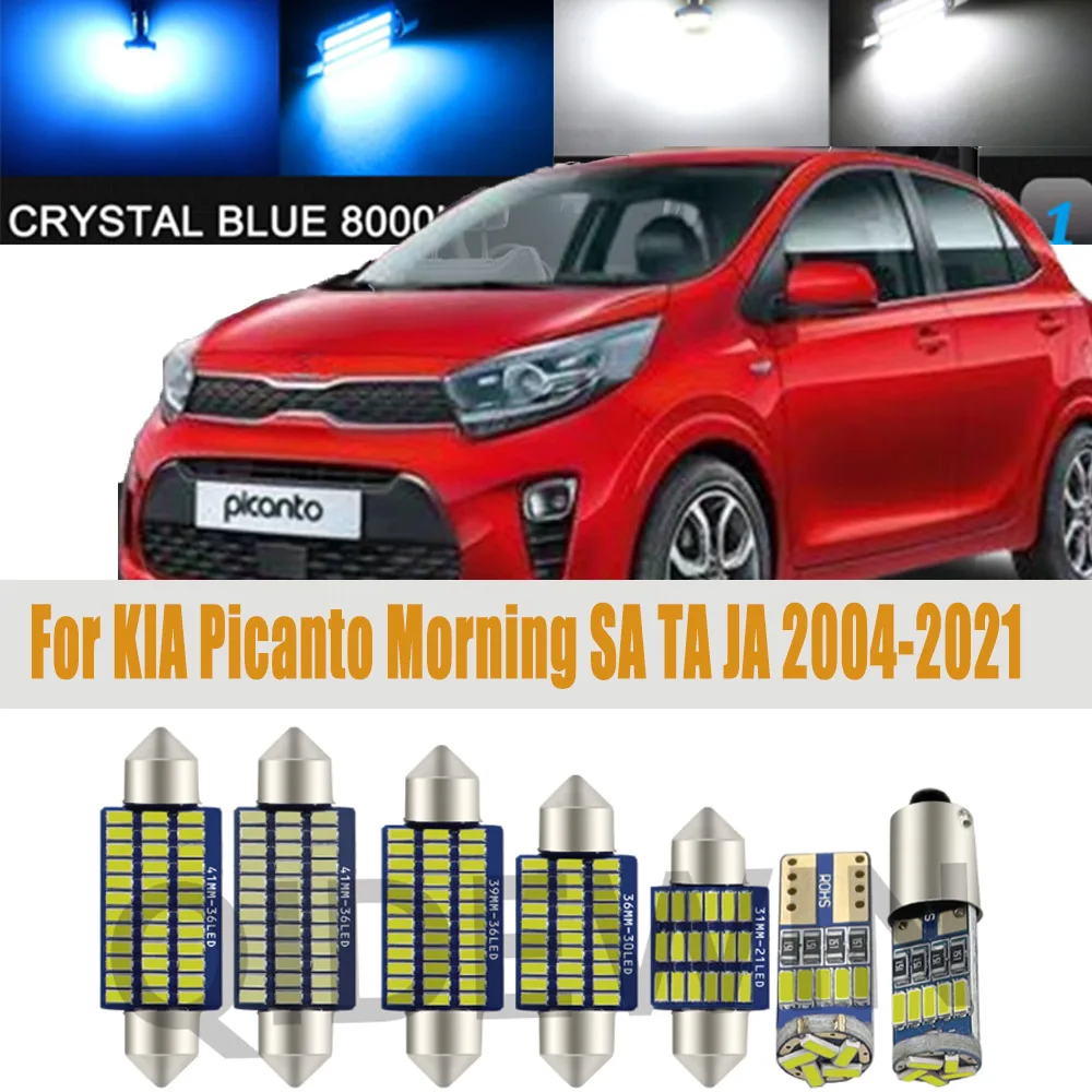 Auto-LED-Innenbeleuchtung Canbus für KIA Picanto Morning SA TA JA 2004-2010 2011 2012 2013 2014 2015 2016 2017 2018 2019 2020 2021