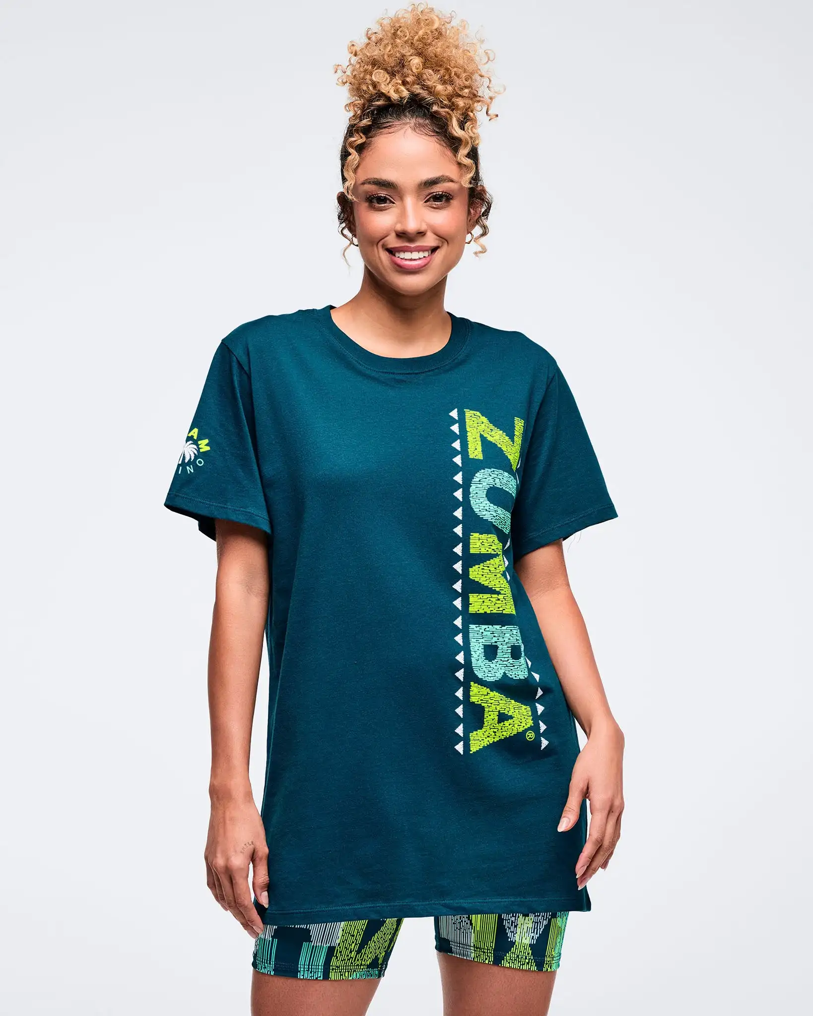 

2026 Summer Fashion Zumba Latin Movement Trend Women Children Sports Fitness 3D T-shirt Casual Sportswear Unisex Casual Style