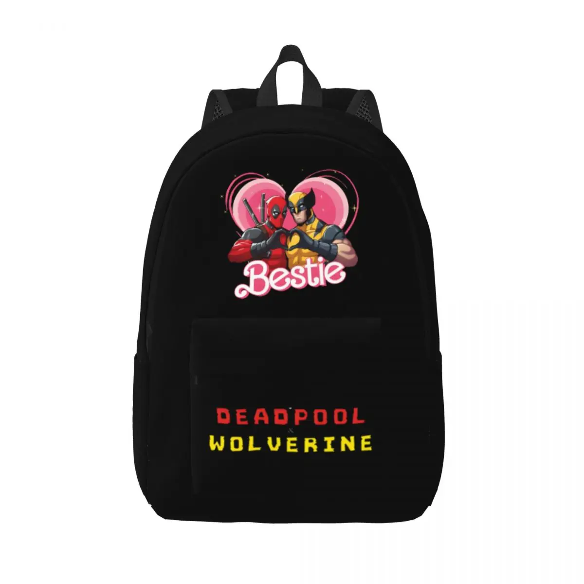 Daily Return Of The Superheroes Schoolbag Travel Large Capacity Marvel Deadpool Wolverine Film Female Handbag For Gifts