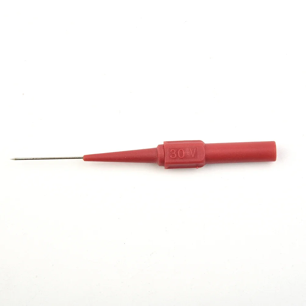 Two Color Probe Test Probe Soft Handles Anti Breakage Copper Needles Manipulating Stainless Steel 10pcs Suitable