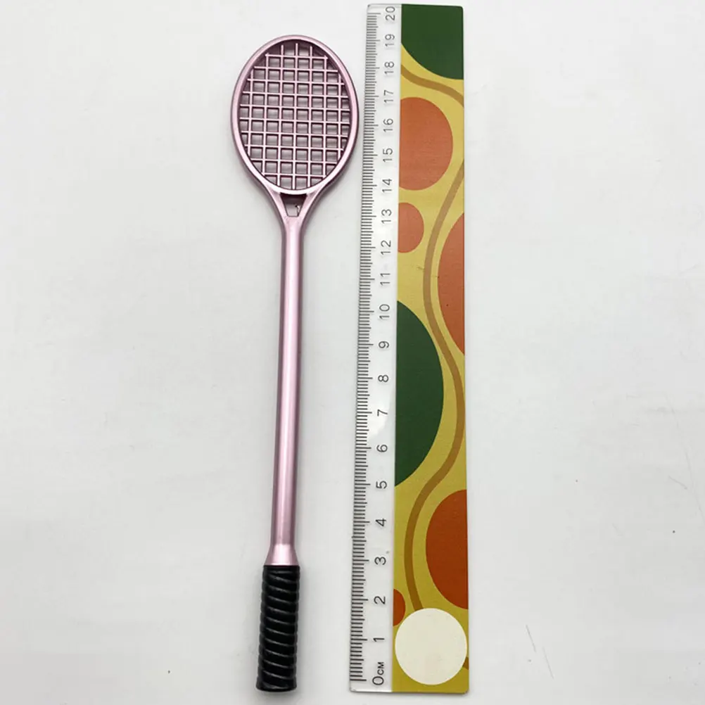 

2pcs Tennis Racket Gel Cute For Journaling Smooth Writing Pens School Office Supplies Decorative Pen Black Ink