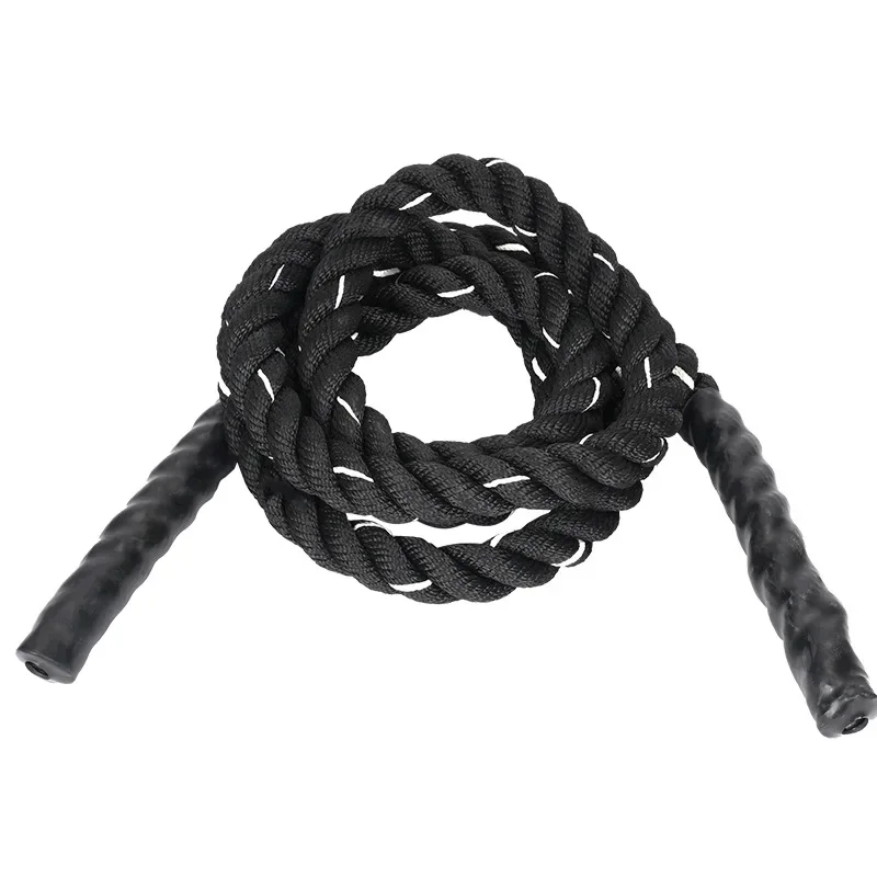 

Wholesale gym equipment bucket rope nylon gym power training exercise beating rope