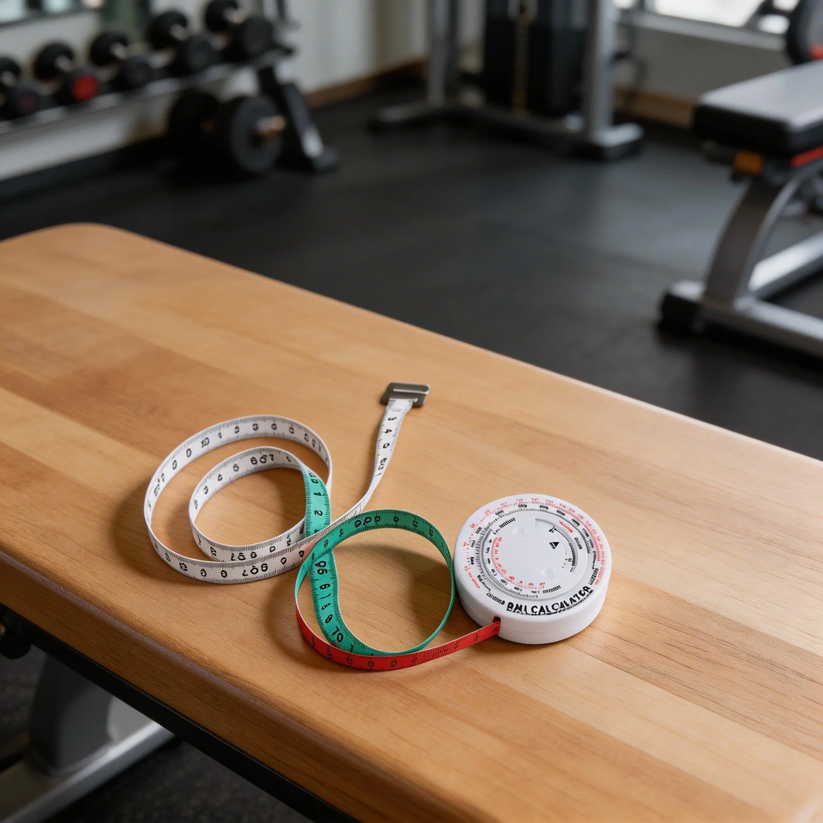 BMI Calculator Tape Measure with Push Button Retraction and Lock Feature for Accurate Body Measurements up to 150cm