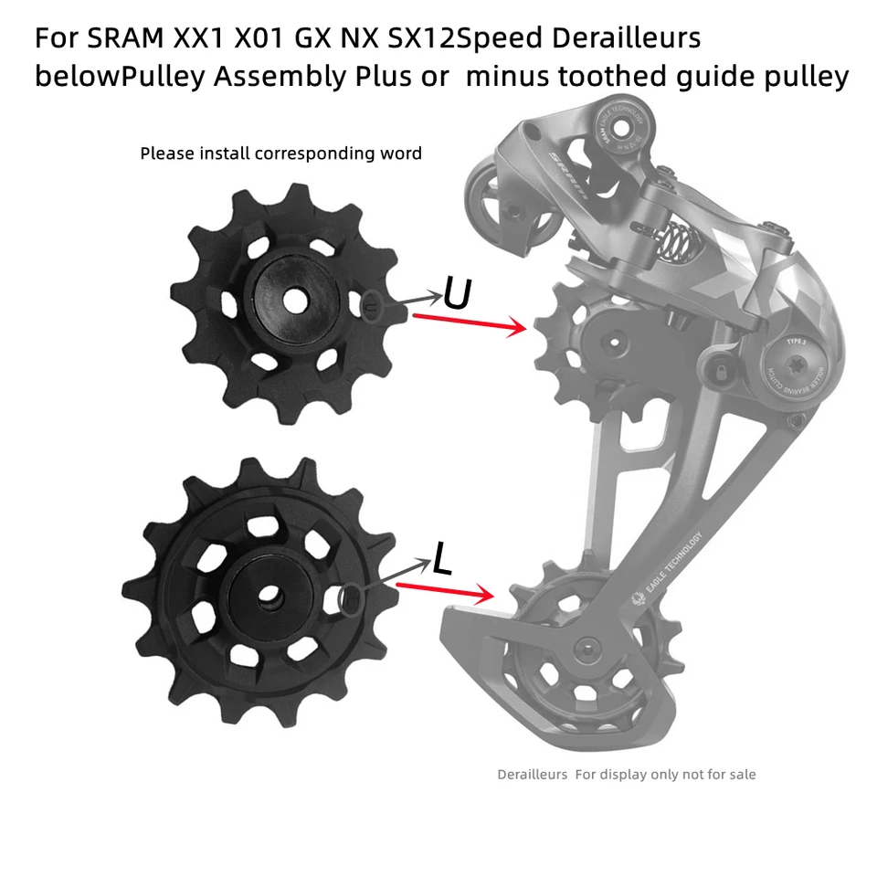 SRAM MTB マウンテンバイク 12速 リアディレイラー 12T/14T