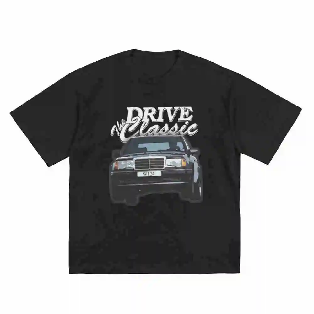 W124 Short Sleeve Tee 100% Cotton T-Shirt view 2