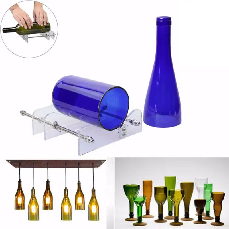 Glass Bottles Cutter Professional for Bottles Glass Cutting Bottle-Cutter Cut Tool Safe Machine Wine Beer Bottle Cutter Tool