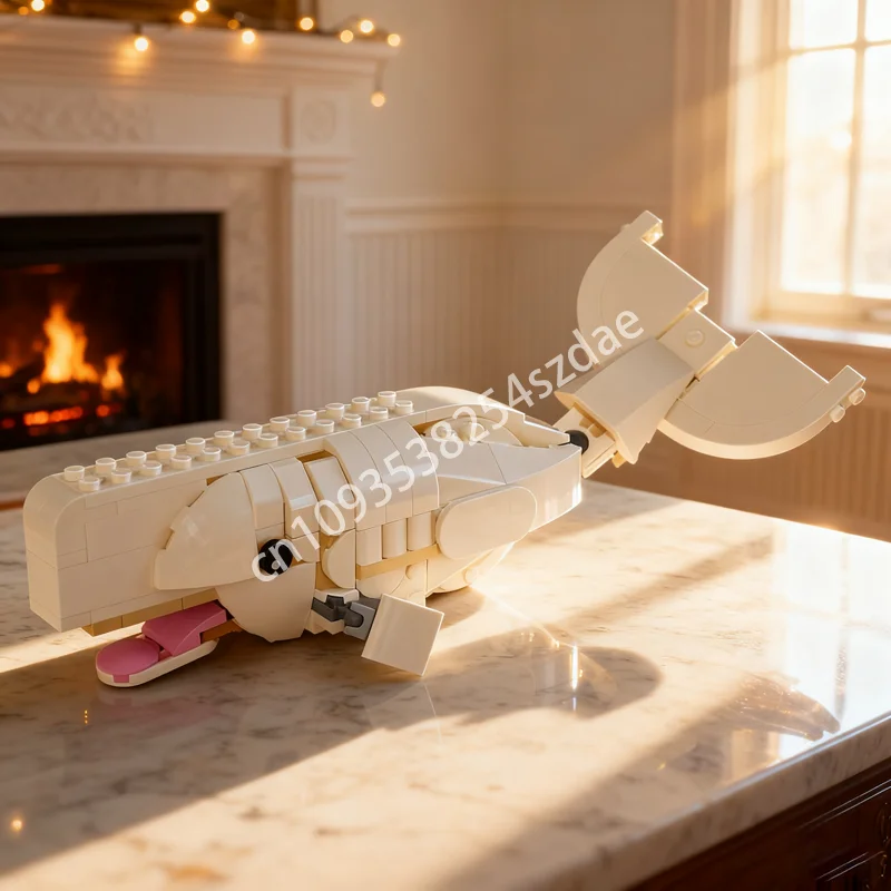 

179 шт. MOC Moby Dick Creator 3 1ed Модель Строительные блоки Рождественские подарки Строительство DIY Креативная идея игрушки Кирпич Дети День рождения