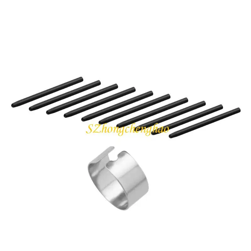 10pcs styluses Nibs لـ CTL460 ، CTH460 ، CTH480 CTH480S INTUOS4.