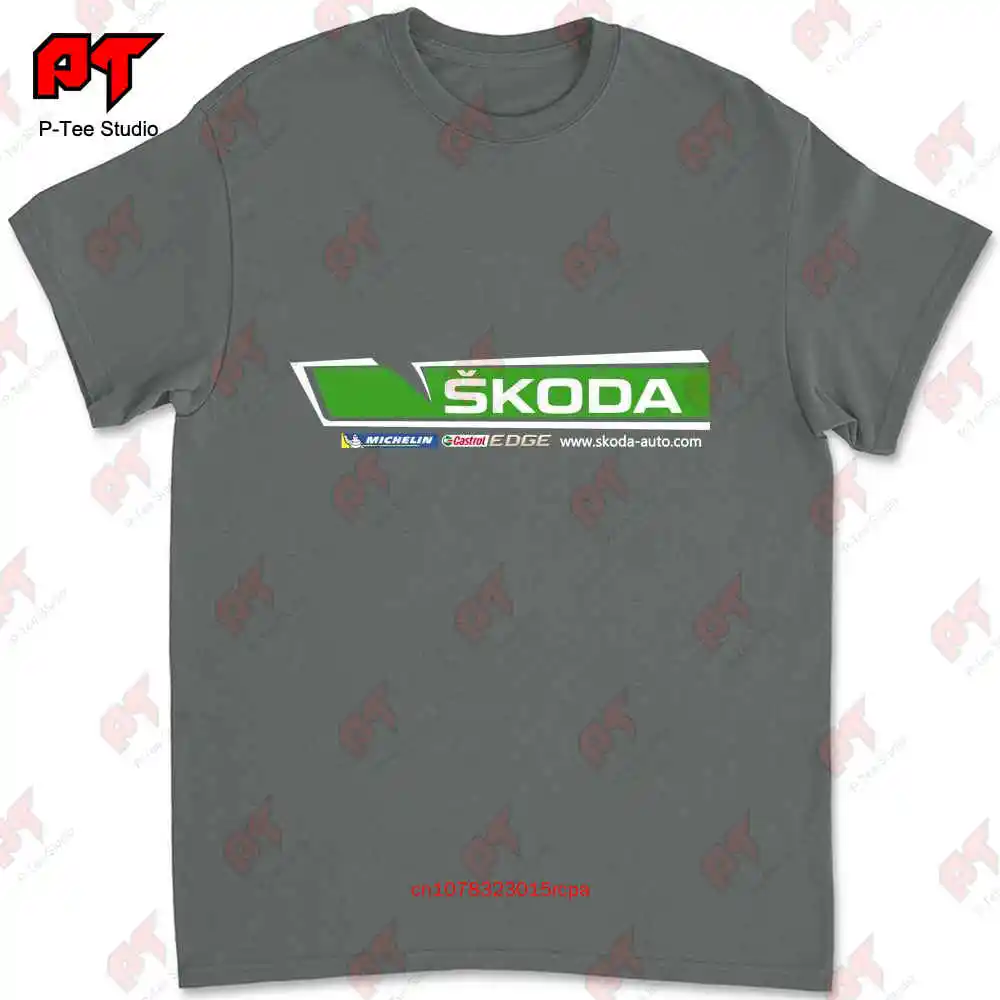 Skoda Motorsport Rally Fabia Wrc S2000 Racing Sport Car 2018 t-shirt 5SIA