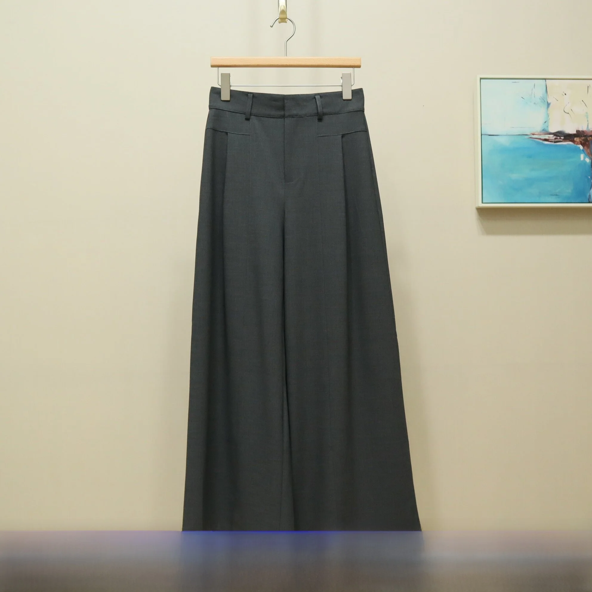 

Fashionable Simple Casual Pants Women's High Waist Wide Leg Pants Summer New Style Y2K Commute Style Zipper Closure Polyester...