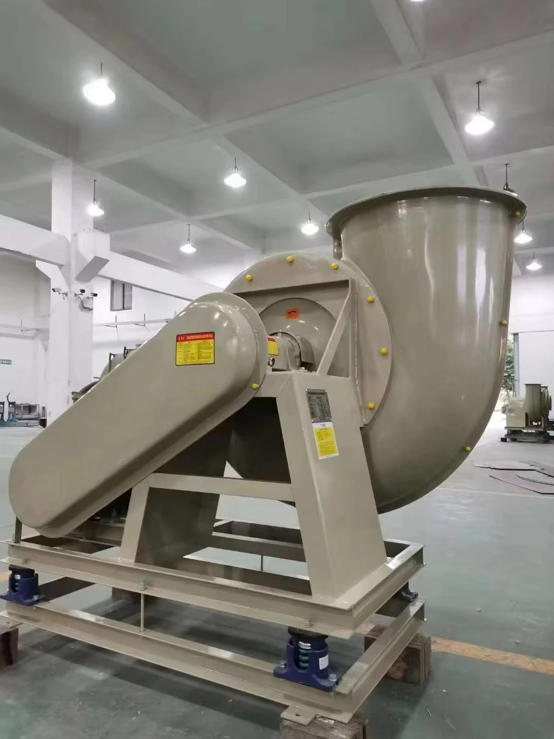 Channel Fiberglass Centrifugal Smoke Exhaust Ventilation Fan for Industry Ventilation System