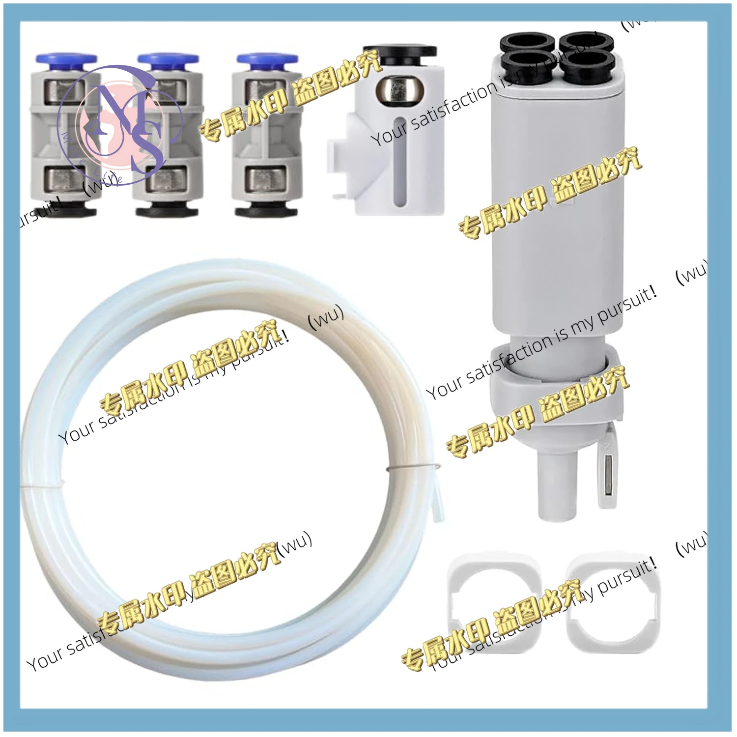 Lite Wire Hub Kit, Five-Way Component Switching, Multi-Color Printing Accessories for Bambu Lab A1/A1 Mini 3D Printers
