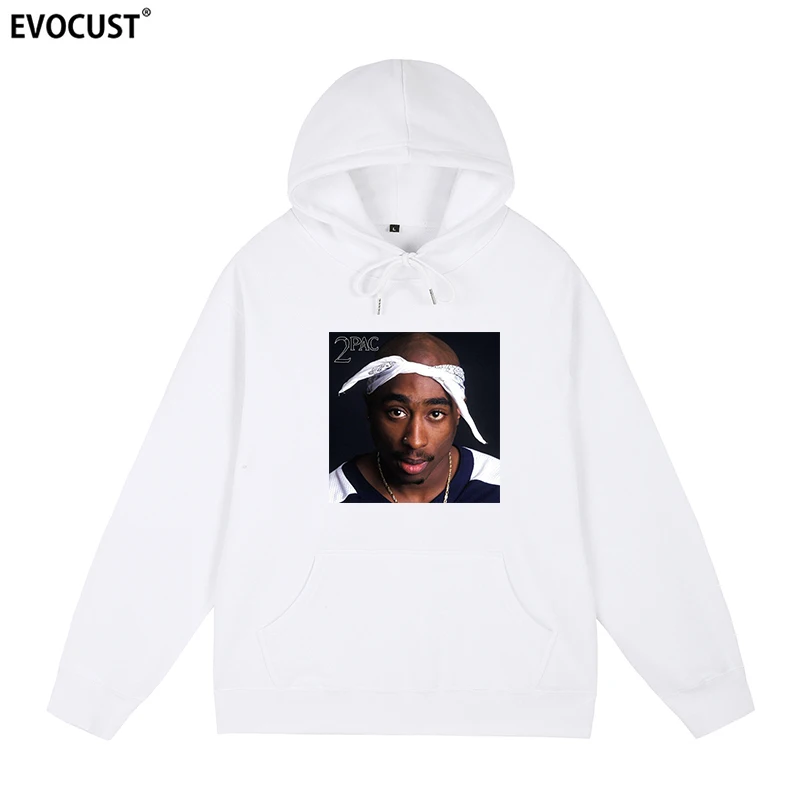 

Tupac 2pac American Ripper Hip Hop Unisex Black Hoodies Sweatshirts men women unisex Cotton