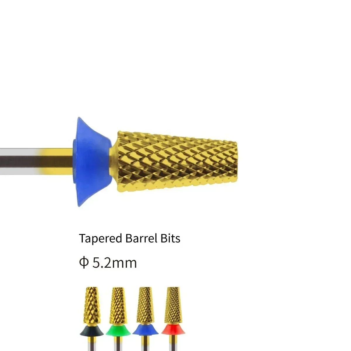 

5.2mm tapereds barrels bit-Hot selling and high quality carbides nail drills bit XC/C/M/F