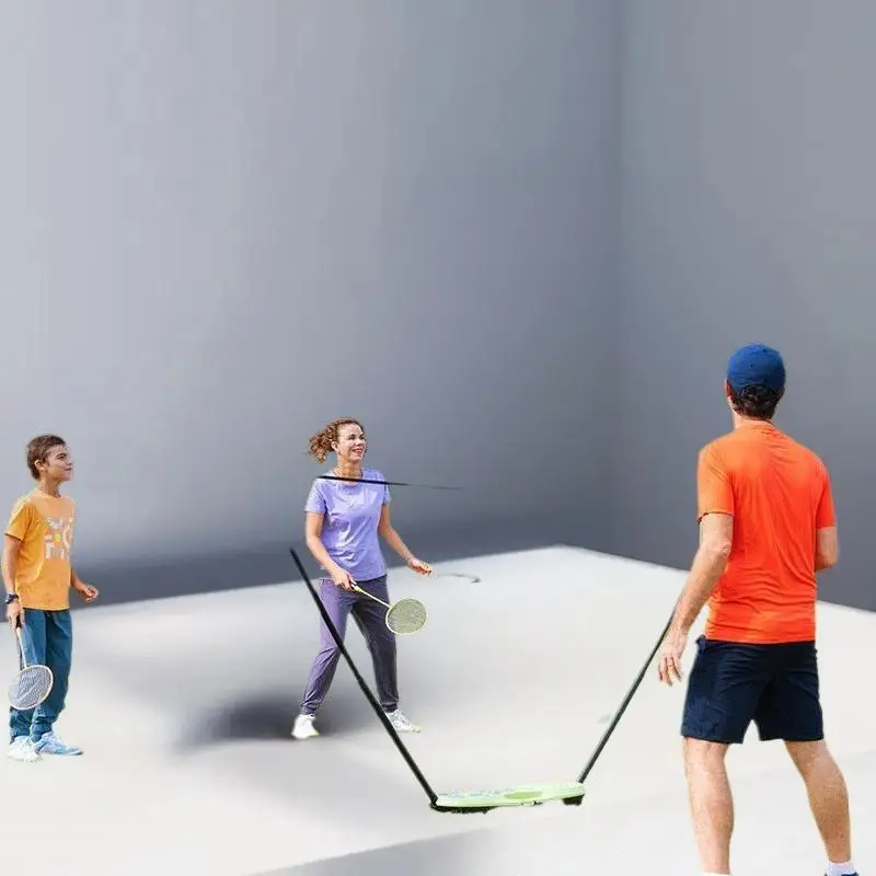 

Practical and Portable Badminton Net for Tailored Outdoor Sports Training in Soccer, Volleyball, and Tennis