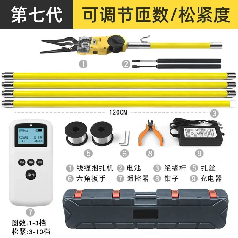 Optical cable attached hanging machine, automatic optical cable attached hanging machine, strapping machine
