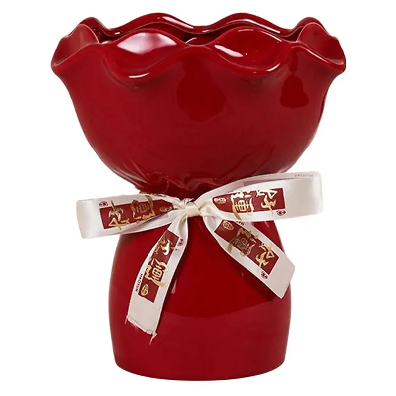 

Ваза AAAN для домашнего декора: настольная ваза в форме букета роз для эстетичного оформления комнаты и создания атмосферы.