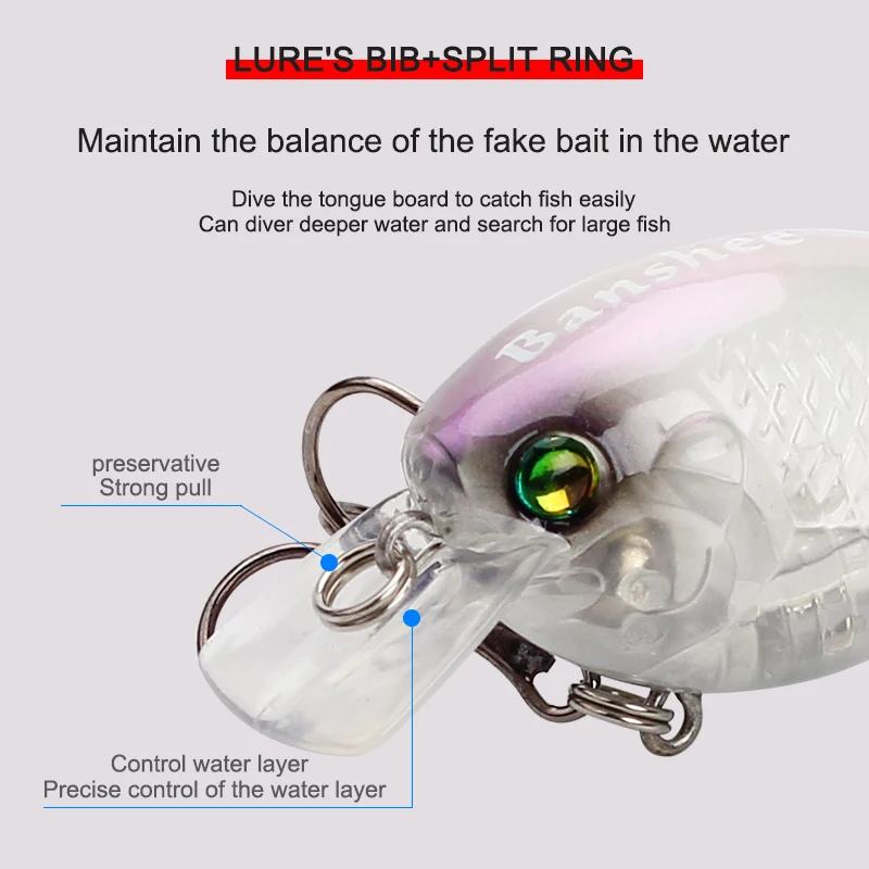 Squarebill Crankbait 60mm 12g 5