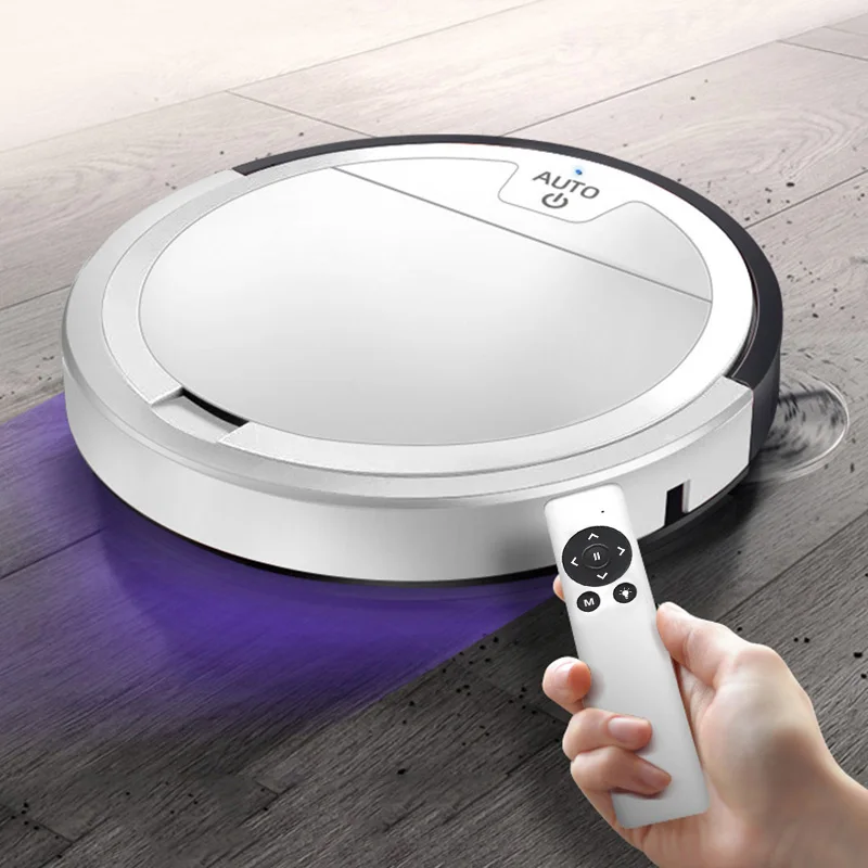 USB rechargeable Robot Vacuum Big Suction floor automatic cleaner smart vacuum sweep and mop vacuum cleaner