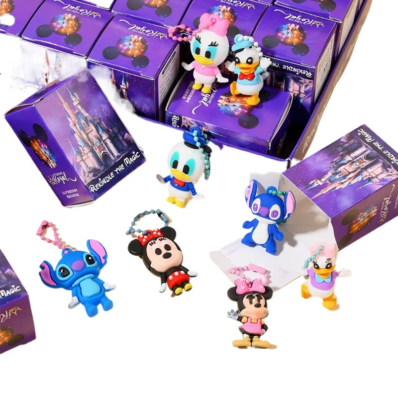 Cross-Border Disney Serie 24 Kleine Blindbox-Spielzeuge, Exquisite Puppen-Schlüsselanhänger, Sammlerstücke, Kleine Geschenk-Blindbox, Handgefertigt