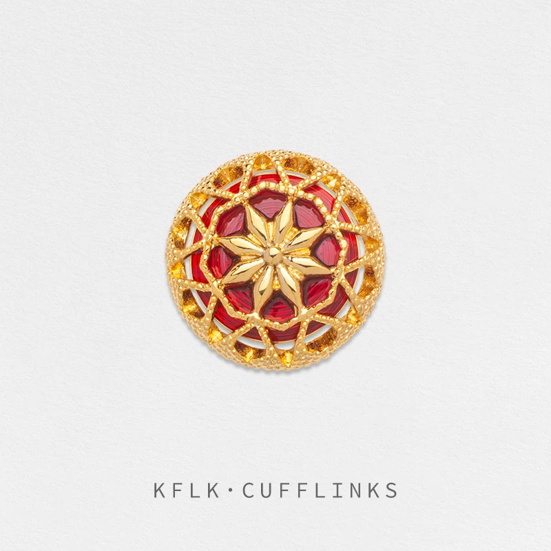 

KFLK Fashion Luxury Hollow Out Brooch Pins Exquisite Brand Brooches For Women Mens Costumes Badge Brooch Jewelry Wholesale