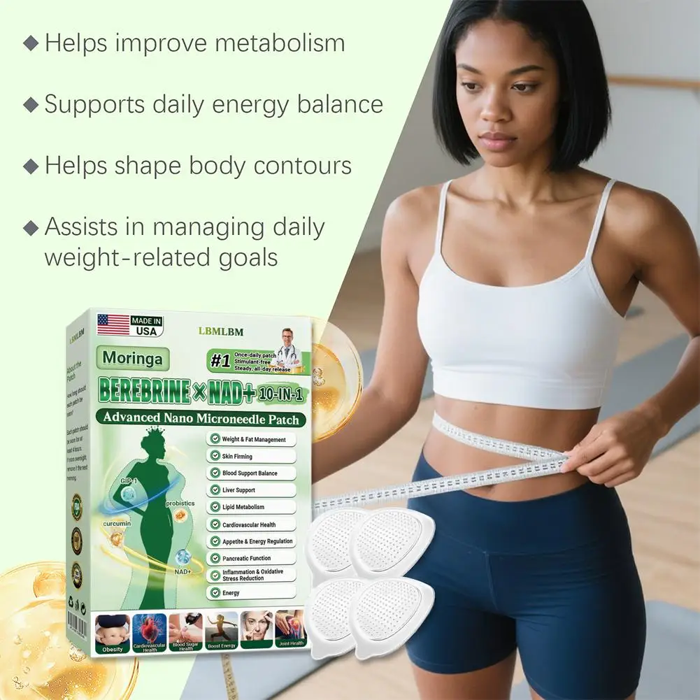 1/2/3/5/10BOX Ultra-Thin Nanos Microneedles Painless For Men Women Non-Invasive Painless Application For Weight Management Slim