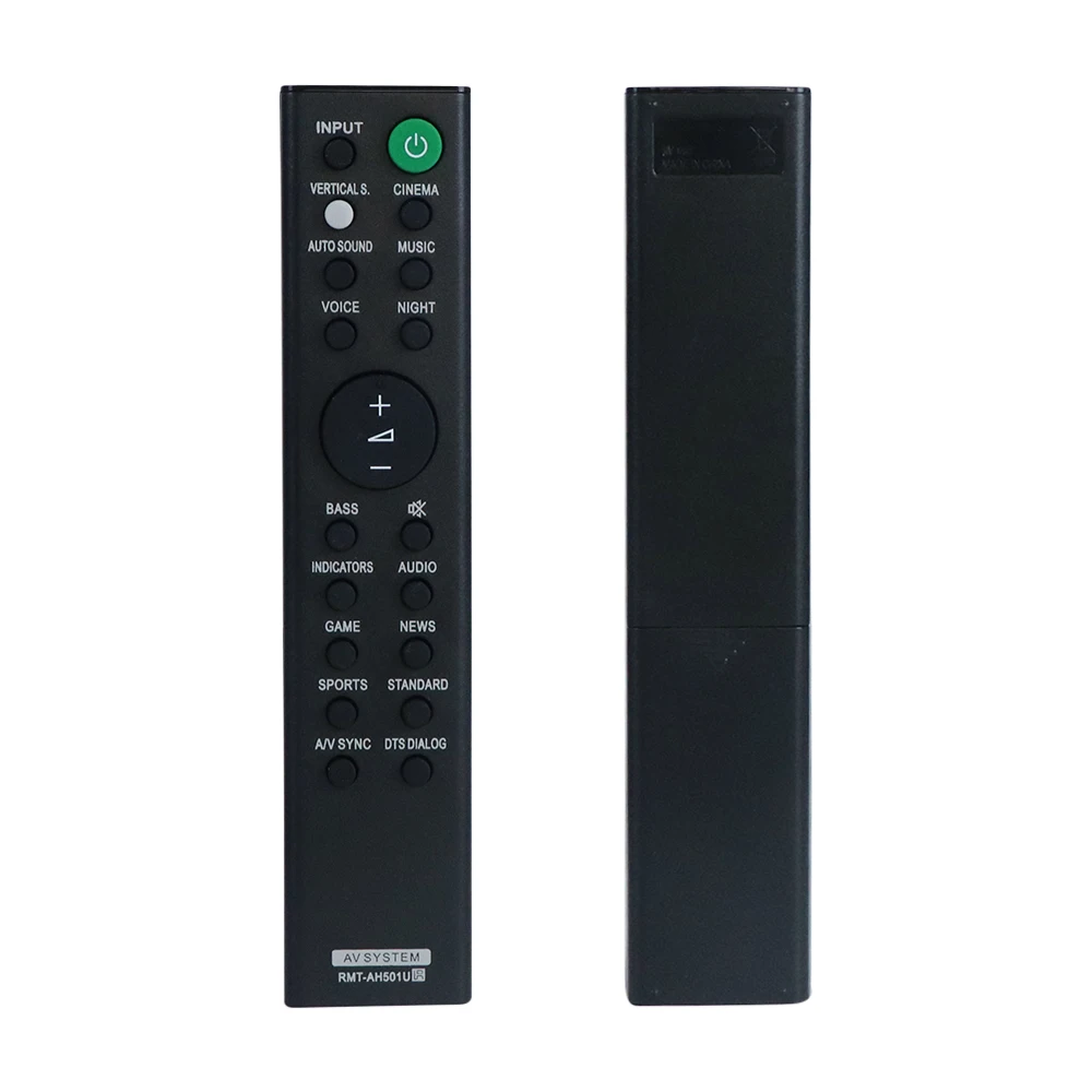 New Style RMT-AH501U Replace Remote for Sony Soundbar HT-X8500 HTX8500