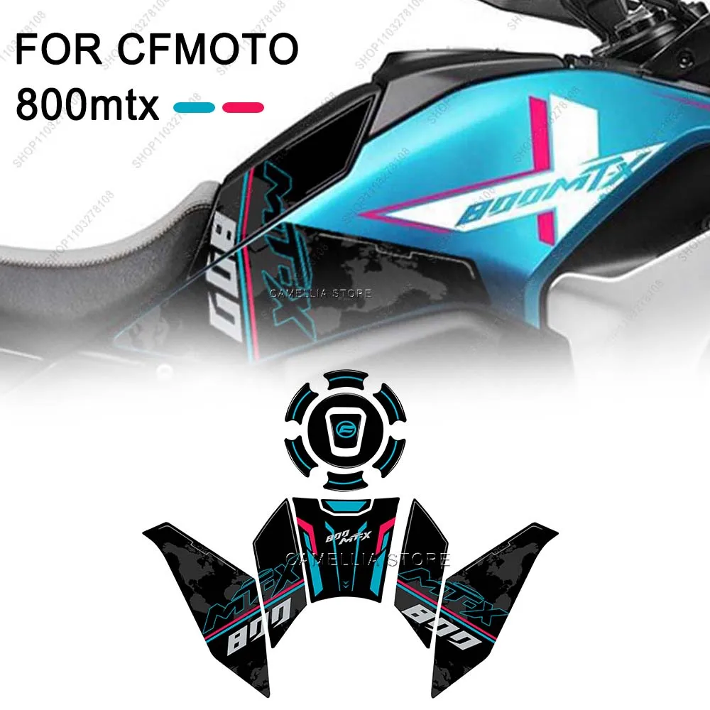 

Motorcycle Sticker Waterproof CFMOTO 800mtx Motorcycle Tank Pad Sticker New Motorcycle Shell Sticker Kit for CFMOTO 800mtx