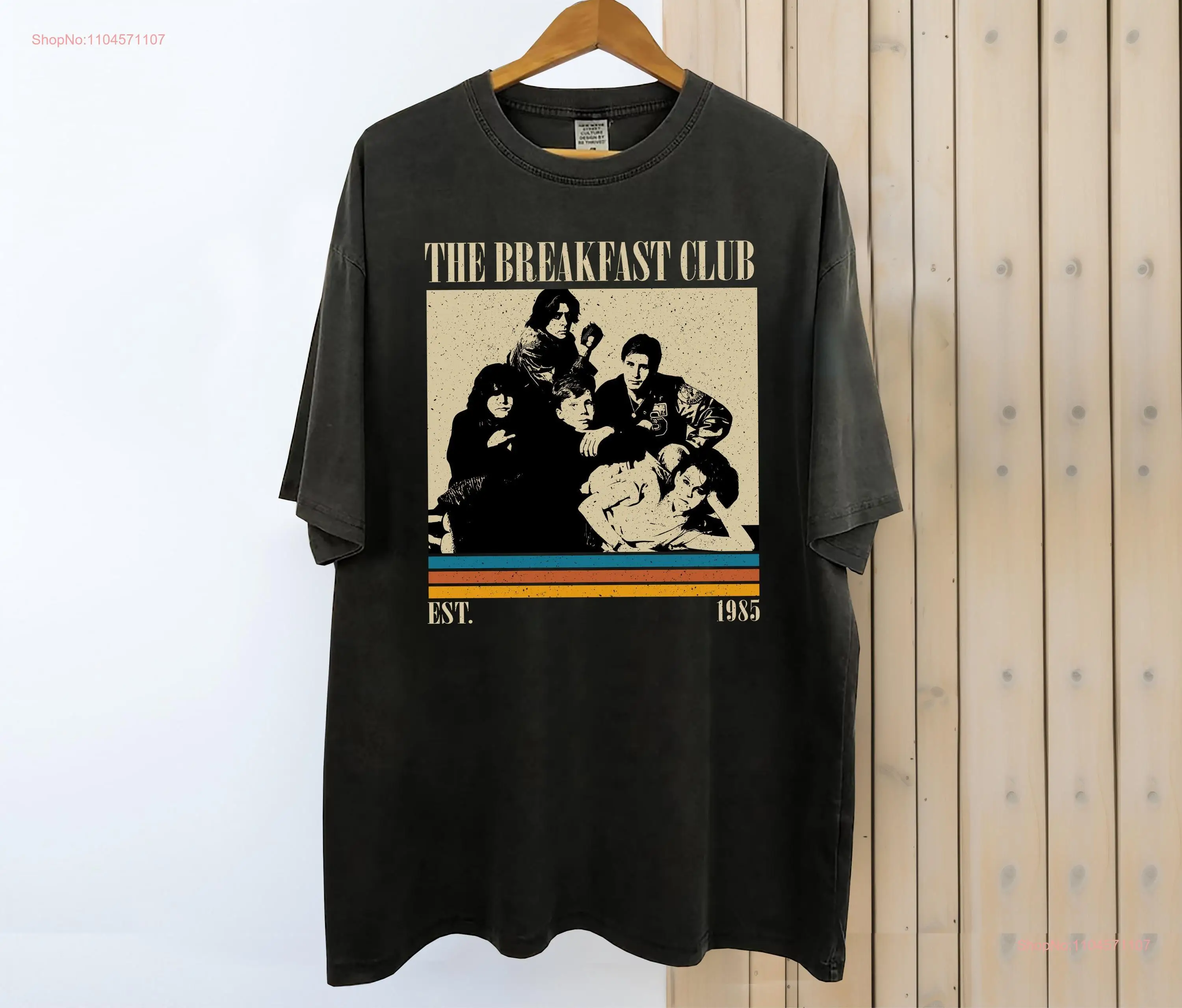 

Футболка с фильмом The Breakfast Club, винтажная классическая футболка в стиле ретро для него с длинными или короткими рукавами