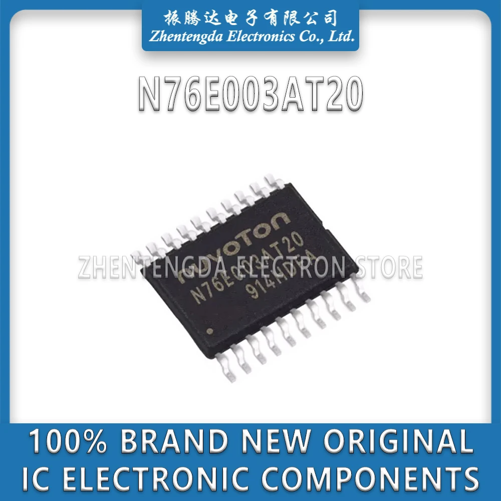 

N76E003AT20 N76E003AT N76E003 N76E IC MCU Chip TSSOP-20