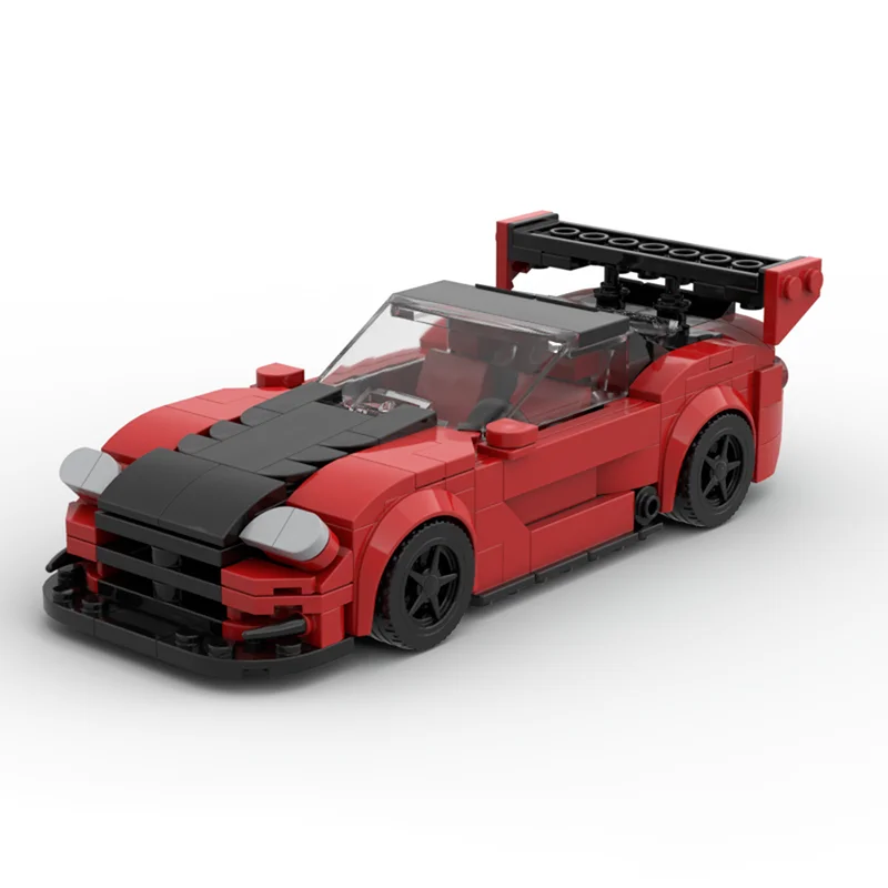 333pcs MOC Dodge Viper ACR ZB II City Champions Model Kerstcadeau Bouwspeelgoed Blokken Bouw DIY Idee Baksteen Verjaardag