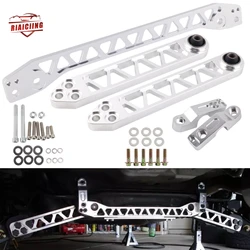 Aluminum Silver Rear Lower Control Arms Subframe Brace for Honda Civic DX ES LX EX 01-05 support trestle Engine frame