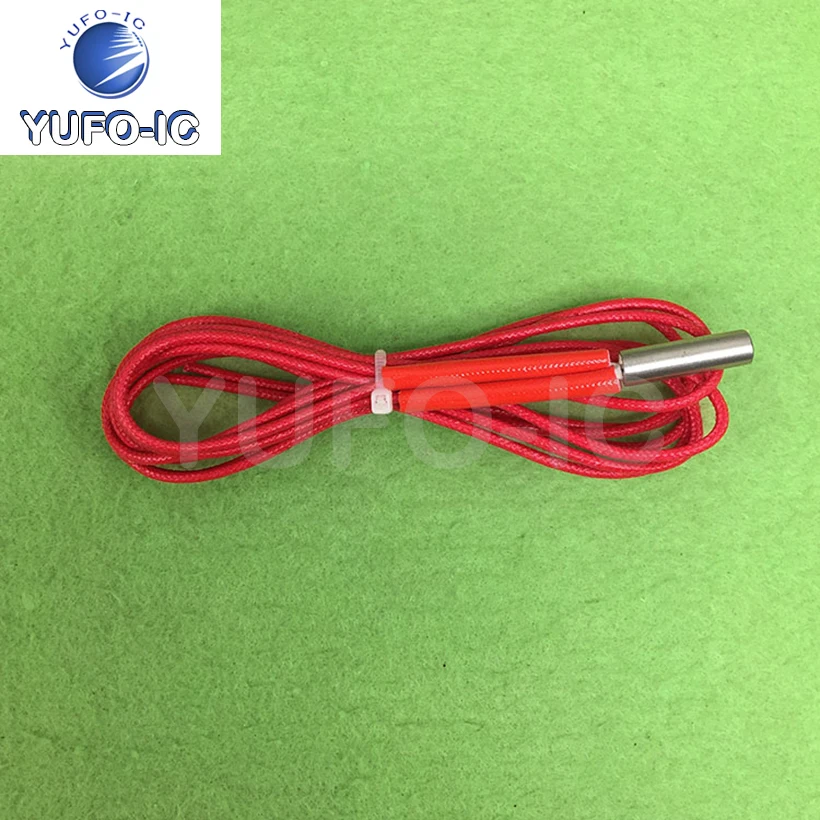 1PCS 3D Printer Electric Heating Tube 6*20 Mold Single Head Heating Tube Heating Tube Heating Rods Based On Single-Port 24V40w